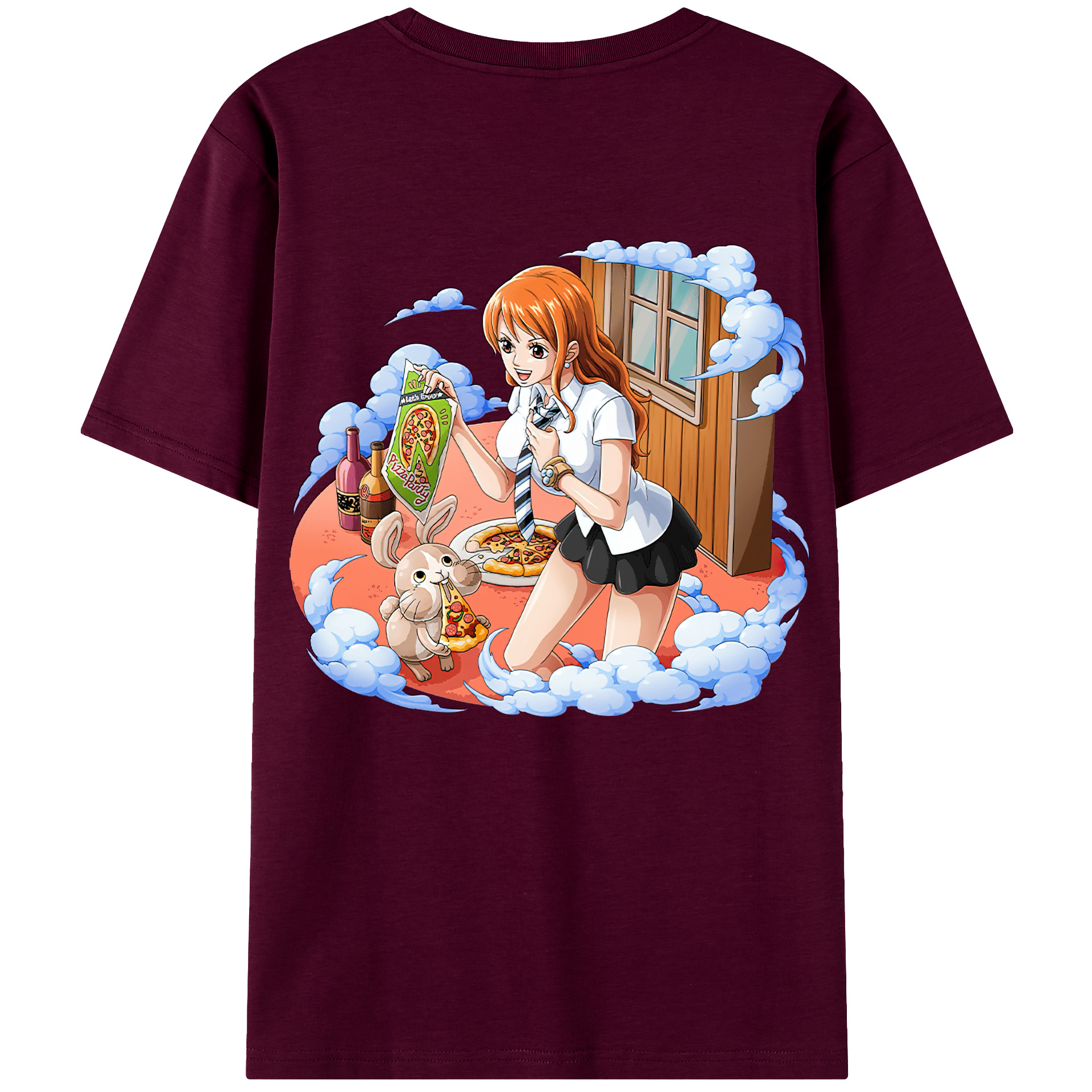 （画像用） ワンピース ナミ ONE PIECE Nami レディース半袖Tシャツ(バックプリント)
